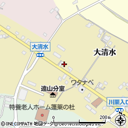 千葉県成田市大清水66周辺の地図