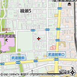 東京都足立区綾瀬3丁目24-18周辺の地図