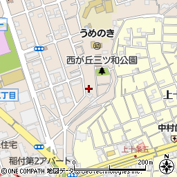 東京都北区西が丘2丁目5-17周辺の地図