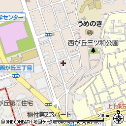東京都北区西が丘2丁目12-10周辺の地図