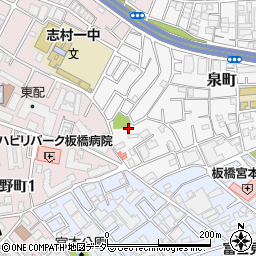 東京都板橋区泉町24周辺の地図