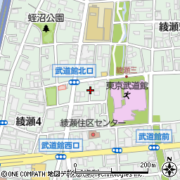 東京都足立区綾瀬3丁目19周辺の地図
