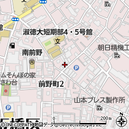 有限会社秋田紙器周辺の地図