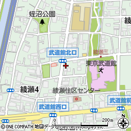 株式会社ガクエン住宅　綾瀬支店周辺の地図