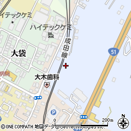 千葉県成田市不動ケ岡1982-4周辺の地図