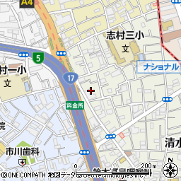 東京都板橋区清水町79周辺の地図