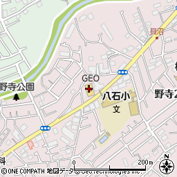 ゲオ新座片山店周辺の地図