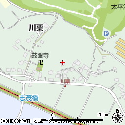 千葉県成田市川栗284周辺の地図