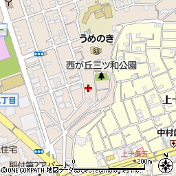 東京都北区西が丘2丁目5-18周辺の地図