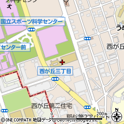 東京都北区西が丘3丁目7周辺の地図