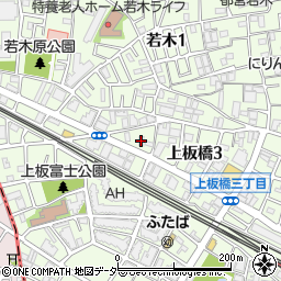 山櫻　板橋支店周辺の地図