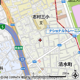 東京都板橋区清水町69周辺の地図