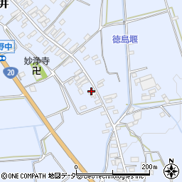 山梨県韮崎市円野町上円井1671周辺の地図