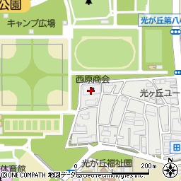 株式会社西原商会関東　練馬営業所周辺の地図