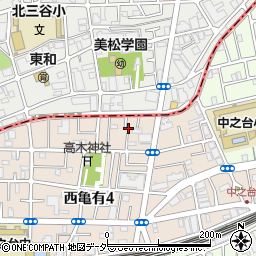 有限会社東和紙工周辺の地図