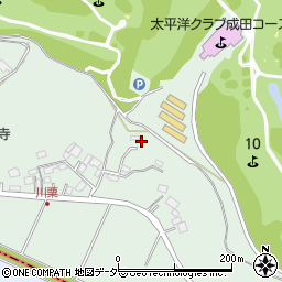 千葉県成田市川栗353周辺の地図