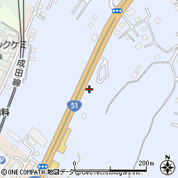 千葉県成田市不動ケ岡1970-5周辺の地図