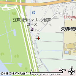 千葉県松戸市中矢切18周辺の地図