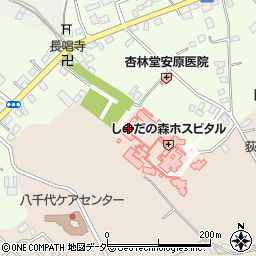 千葉県八千代市島田1221周辺の地図