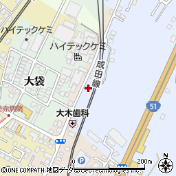 千葉県成田市不動ケ岡1982周辺の地図