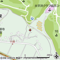 千葉県成田市川栗352周辺の地図