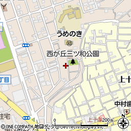 東京都北区西が丘2丁目5-19周辺の地図