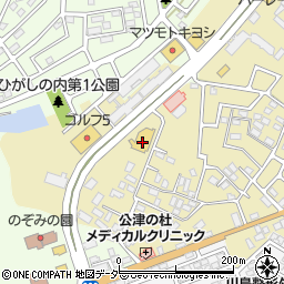 ヤックスドラッグ成田店周辺の地図