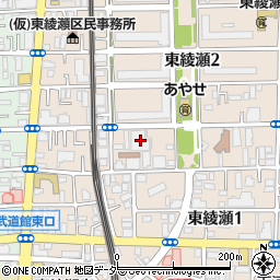 サントク綾瀬店周辺の地図