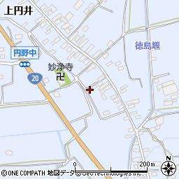 山梨県韮崎市円野町上円井1658周辺の地図