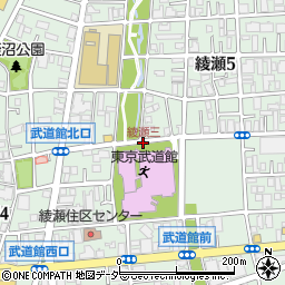 綾瀬三周辺の地図