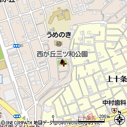 東京都北区西が丘2丁目4周辺の地図