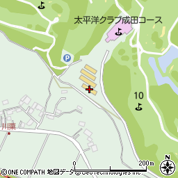 千葉県成田市川栗452周辺の地図
