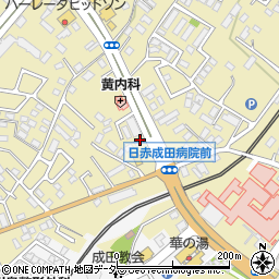 千葉県成田市飯田町136-7周辺の地図