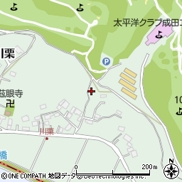 千葉県成田市川栗351周辺の地図