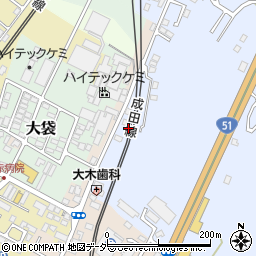 千葉県成田市不動ケ岡1985-3周辺の地図