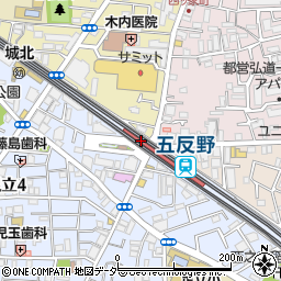 三井住友銀行五反野駅前 ＡＴＭ周辺の地図