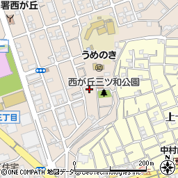 東京都北区西が丘2丁目5-20周辺の地図