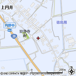 山梨県韮崎市円野町上円井1655周辺の地図