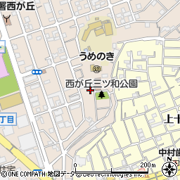 東京都北区西が丘2丁目5-36周辺の地図