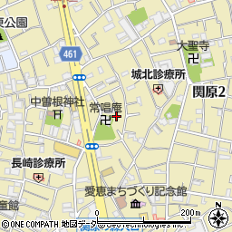塚田荘周辺の地図