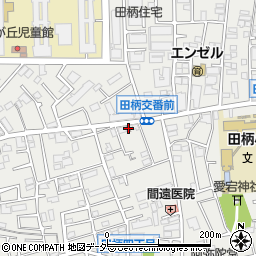田柄交番周辺の地図