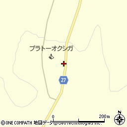 山梨県韮崎市穂坂町柳平2165-41周辺の地図