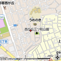 東京都北区西が丘2丁目5-21周辺の地図