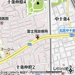 富士見診療所周辺の地図