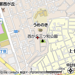東京都北区西が丘2丁目5-35周辺の地図