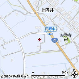 山梨県韮崎市円野町上円井1274-2周辺の地図