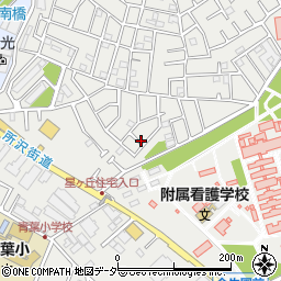 東京都東村山市青葉町3丁目4周辺の地図