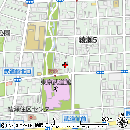 東陽社周辺の地図