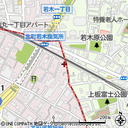 鍵の３６５日救急車関町周辺の地図
