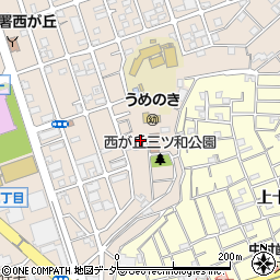 東京都北区西が丘2丁目5-34周辺の地図